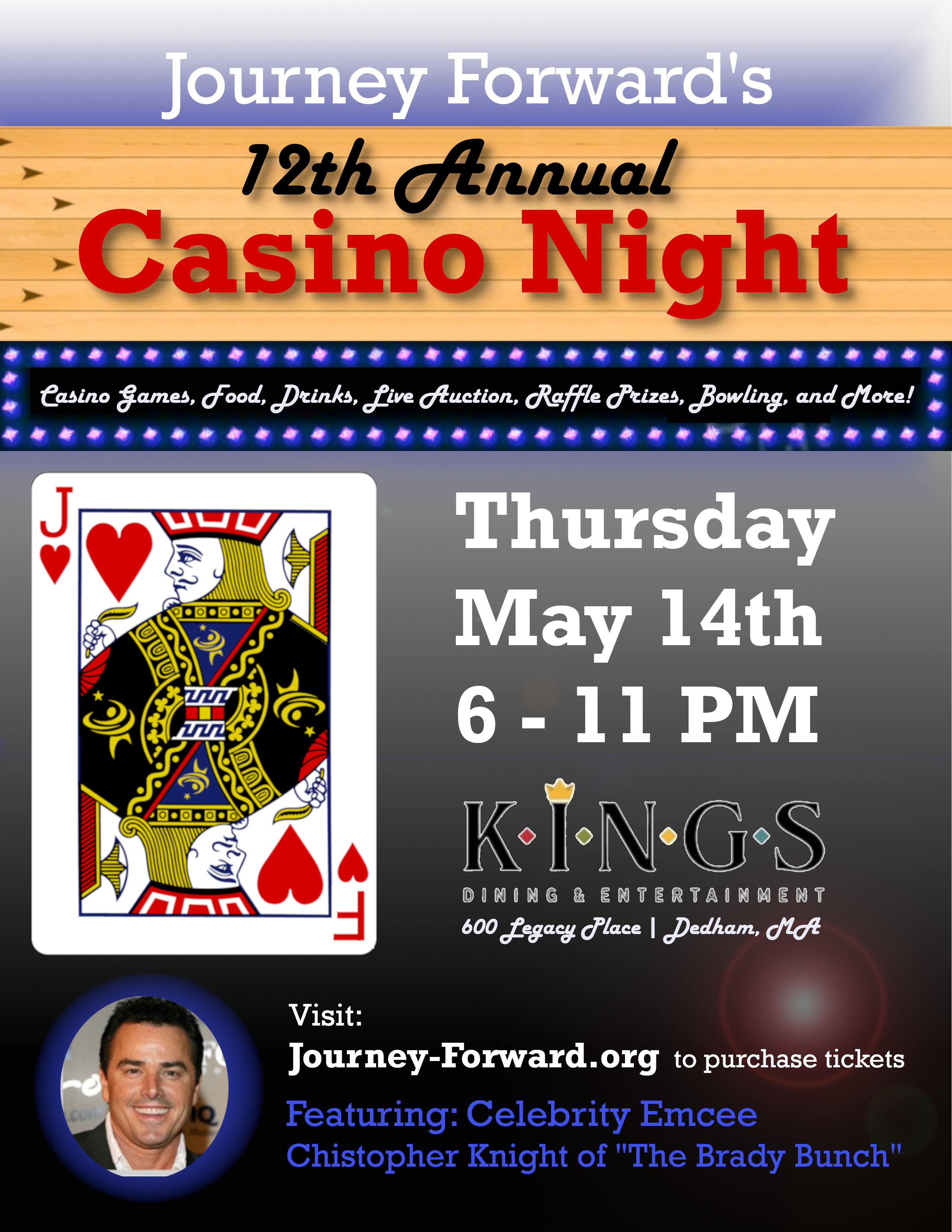 Pay it forward casino night